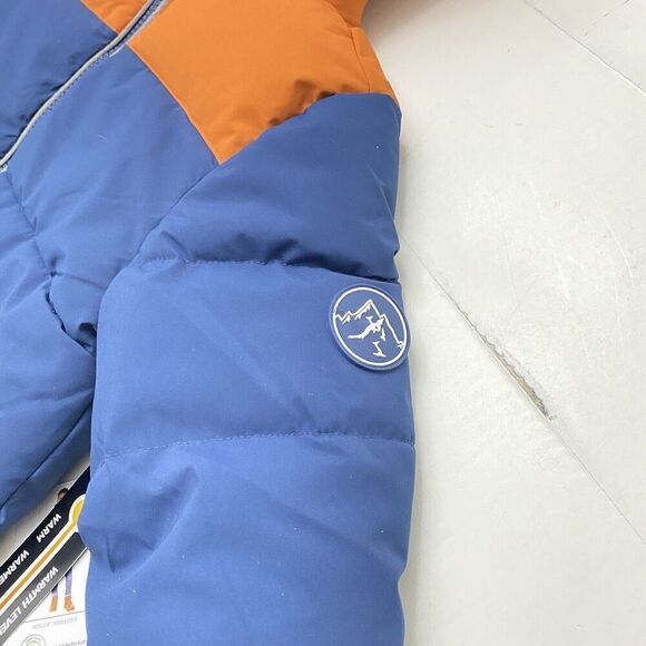 Member's Mark Boy's Wind Resistant Hooded Full Zip Puffer Jacket Size 3T - Picture 5 of 16